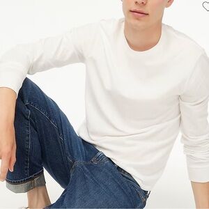 J crew Long-sleeve jersey tee
